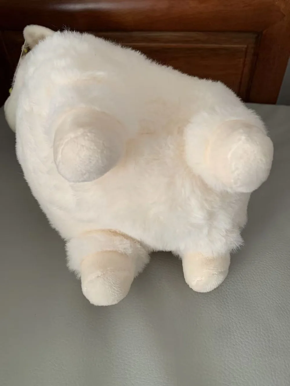 Plush Alpaca Stuffed Toy – Soft Cream Cuddly Companion